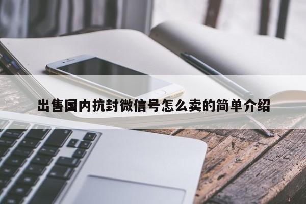 出售国内抗封微信号怎么卖的简单介绍