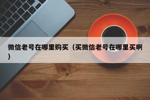 微信老号在哪里购买（买微信老号在哪里买啊）