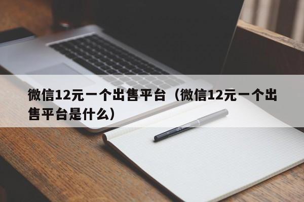 微信12元一个出售平台（微信12元一个出售平台是什么）