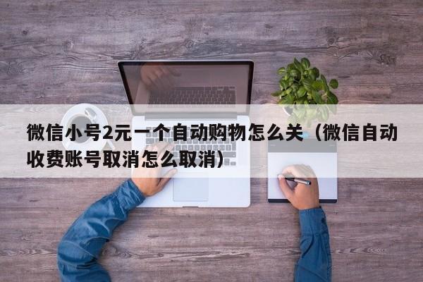 微信小号2元一个自动购物怎么关（微信自动收费账号取消怎么取消）