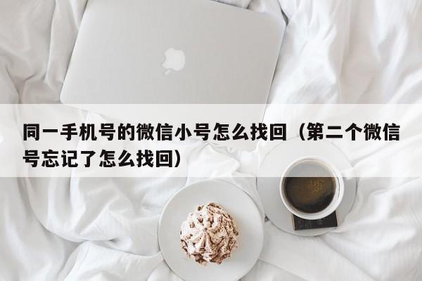 同一手机号的微信小号怎么找回（第二个微信号忘记了怎么找回）