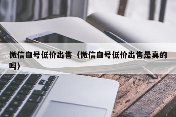 微信白号低价出售（微信白号低价出售是真的吗）