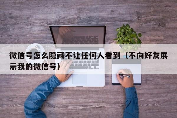 微信号怎么隐藏不让任何人看到（不向好友展示我的微信号）