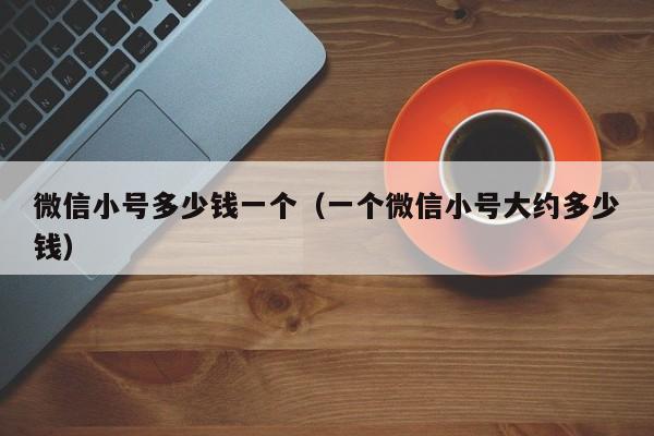 微信小号多少钱一个（一个微信小号大约多少钱）