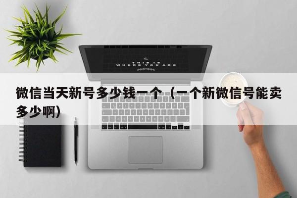 微信当天新号多少钱一个（一个新微信号能卖多少啊）