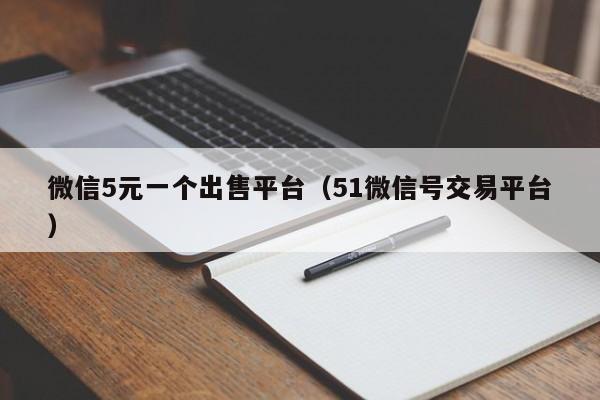 微信5元一个出售平台（51微信号交易平台）