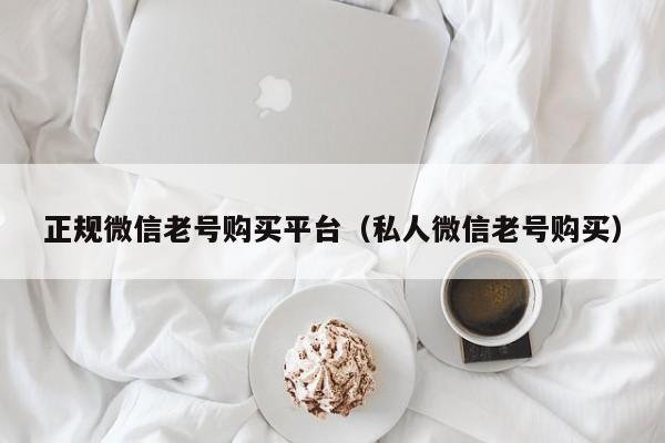 正规微信老号购买平台（私人微信老号购买）